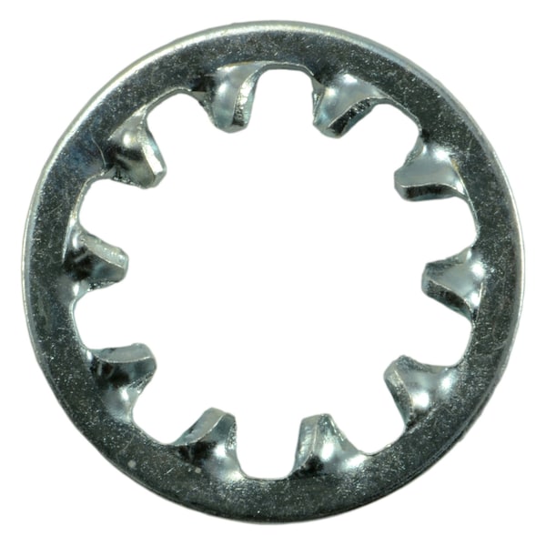 Midwest Fastener Internal Tooth Lock Washer, For Screw Size 3/8 in Steel, Zinc Plated Finish, 48 PK 62128 - main